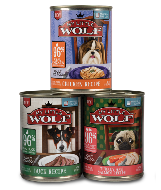 My Little Wolf Canned Dog Food | Pet Age